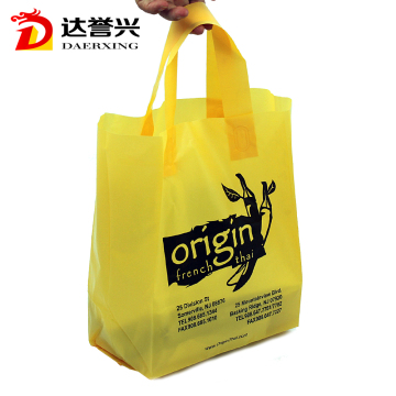 Soft Loop Handle Plastic Bag