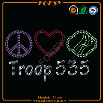 Peace Love Troop 535 hotfix motif
