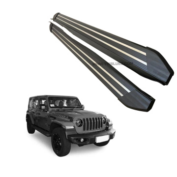 Running Board For Jeep 2018-2023 Jeep Wrangler Side Runners Truck Steps Factory