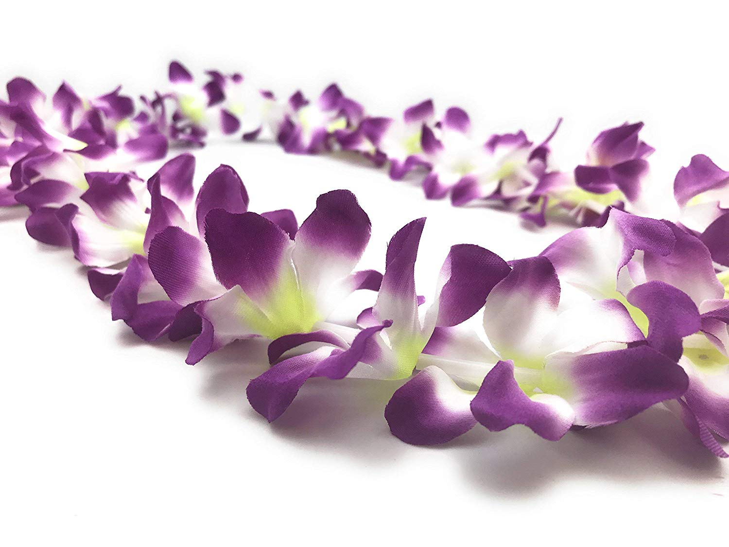 Logo Printed Fabric Hawaii Flower Necklace Lei