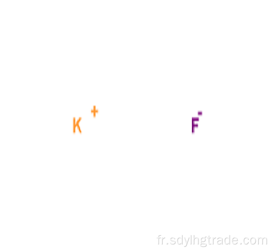 le fluorure de potassium existe sous forme de molécule