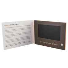 LCD Video Mailer for Business Invitation