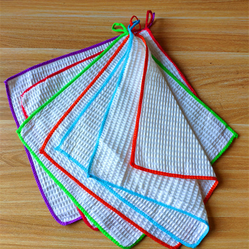 Organic Cotton Waffle Weave Kitchen Dish Towels