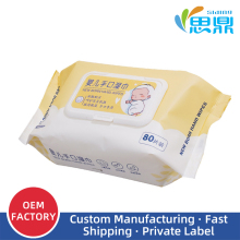 80 puffs baby wipes, 1 pack