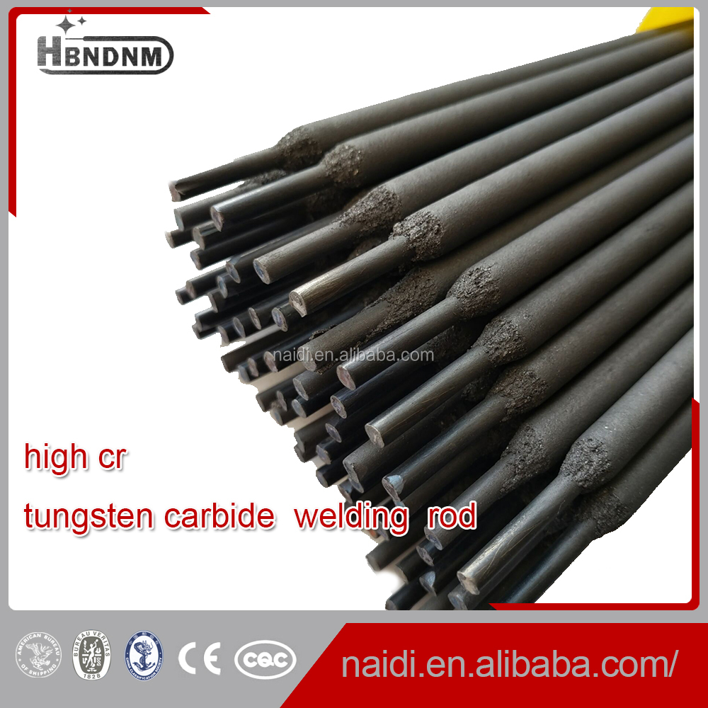 HRC 55-59 free sample high qualty graphite coating hardfacing welding electrode for hammer head