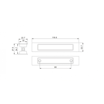 SLIDING DOOR COMMON HANDLE