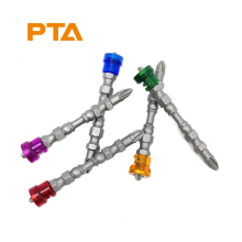 65mm Dual Heads Magnetic Screwdriver Bit with Plastic Magnetic Ring - S2 Alloy Steel