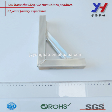 OEM ODM customized Aluminum profile hardware supporting bracket/High precision supporting bracket aluminum profile