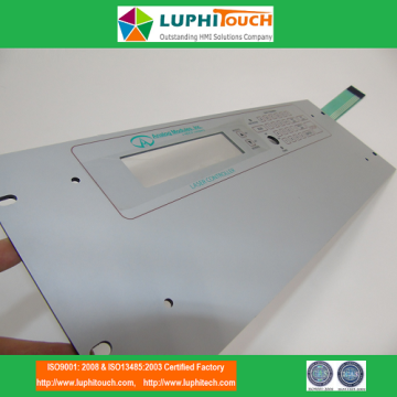 Laser Machine ESD Shielding Aluminium Backer Membrane Keypad