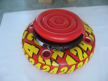 Inflatable Ice cooler red color