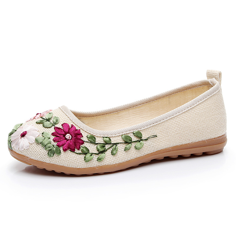 Flats Ballet Embroidery