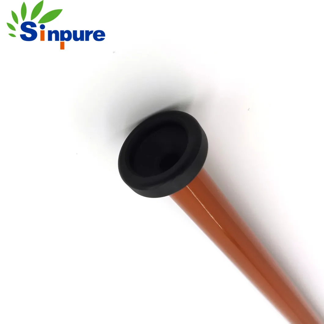 Customized Telescopic Aluminum Pole with Rubber Head