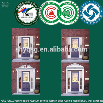 Glassfiber Reinforced Cement Concrete GRC Window Frame/Facade Panels/Pillars