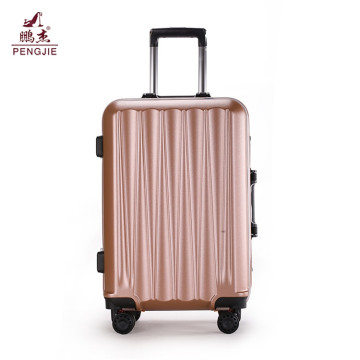 wholesale  abs luggage  wheeled trolley