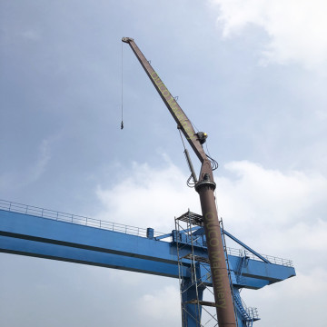 TTS Brand 1.3T9.1M Straight Boom Marine Crane