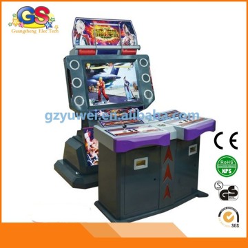 video game fighting online play coin pusher joystick fighting game machine