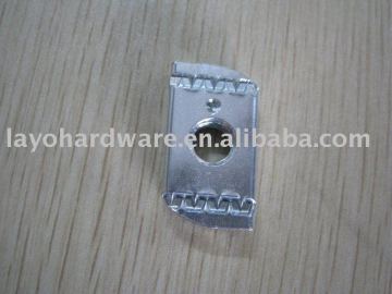Channel nut, spring nut without spring ,zinc plated