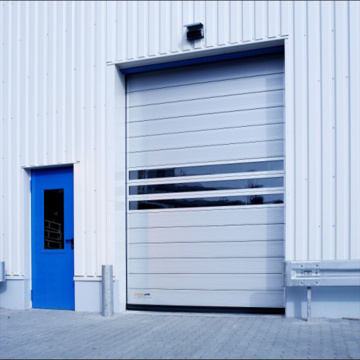 Porta industrial de alta velocidade em aço inoxidável