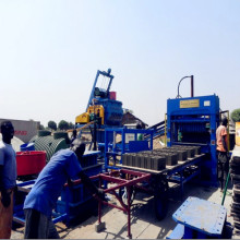 semi-automatic hollow blocks making machine