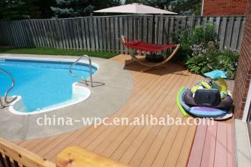 eco-friendly swimming pool decking