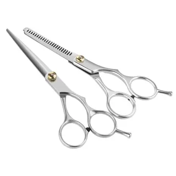 2pcs Salon Professional Barber Hair Cutting Thinning Scissors Shears Hairdressing Set
