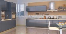 Modern Grey Kitchen Design Cupboards
