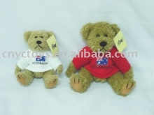 Jointed Plush Bear With sweater