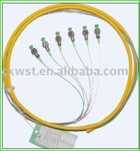 FC Fiber Optic Pigtail- Fanout Pigtail -6 cores