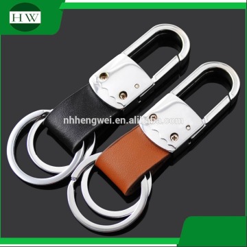2016 Popular luxury logo custom promotional gifts key ring metal magnetic key ring neoprene key holder for wholesale