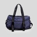 Borsa da viaggio in nylon grigio blu