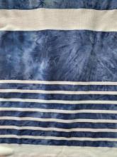 Poly Rayon Auto Stripe With Tie-Dye