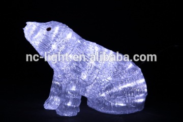 3D LED christmas gift christmas light bear