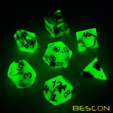 Bescon+Two-Tone+Glow-in-the-Dark+Polyhedral+Dice+Set+SPOOKY+ROCKS%2C+Luminous+RPG+Dice+Set+d4+d6+d8+d10+d12+d20+d%25+Brick+Box+Pack