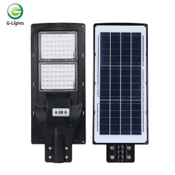 Lampione solare a led ip65 a risparmio energetico caldo