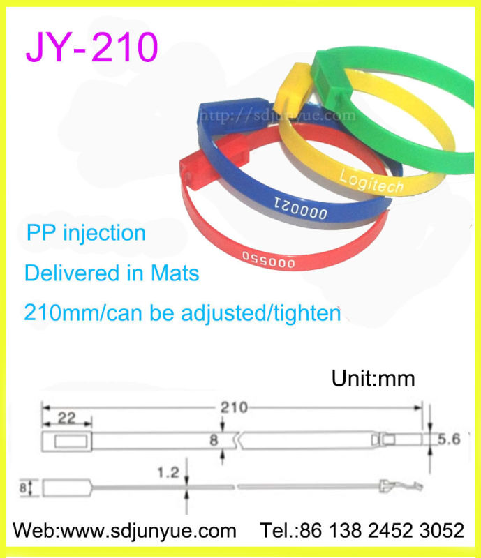 Container Seals Jy210, Truck Seals, Plastic Seals