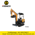 Excavatrice de mini machines de 1,8 tonnes