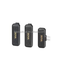 BY-WM3T2 Professional Wireless Lavalier Microphone System for Android Live Streaming