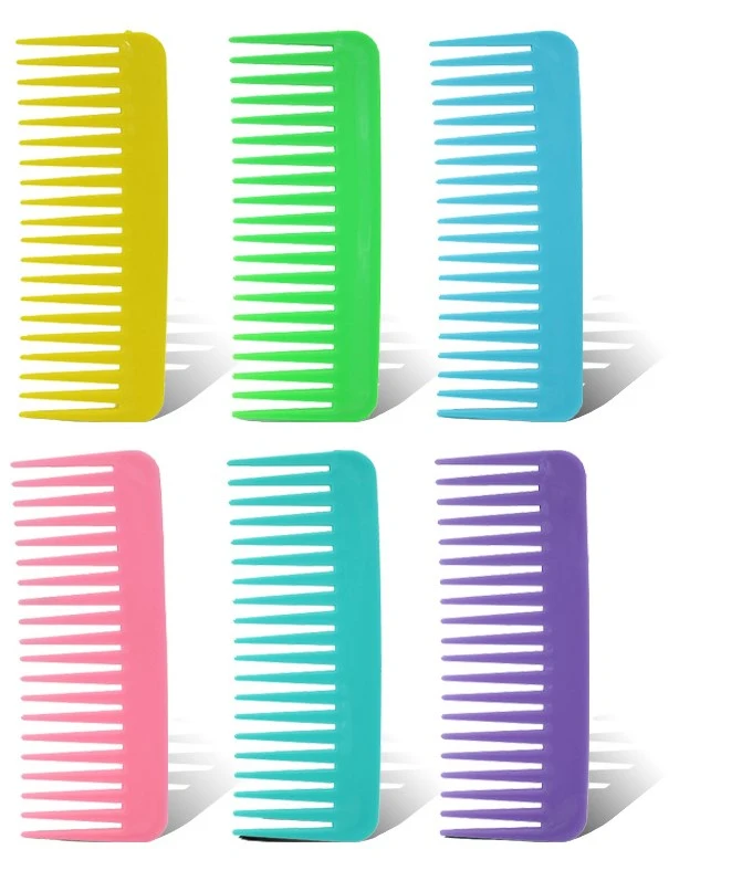 Wide Tooth Comb Hair Combs Pink Blow Dryer Brush and Combs