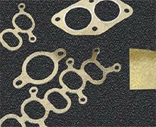 Soft golden mica sheet