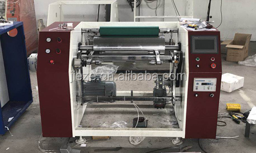 Automatic Kitchen Food Aluminum Foil Rewinding Cutting Machine