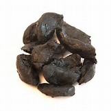 peeled black garlic