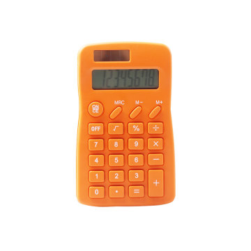 Dual Power 8 Digits Small Size Desktop Calculator