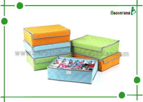 Washable Multi-Grid Storage Box for Socks & Underwear, Durable Bedroon Drawer Organiser