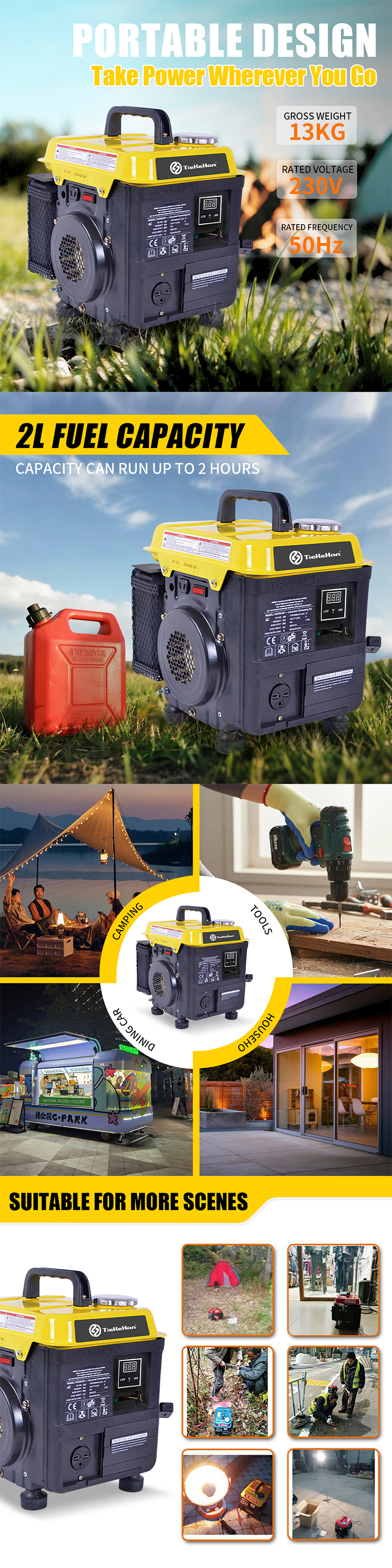 Generador inversor TKH1200i(14) TKH1200i Inverter Generator(14)