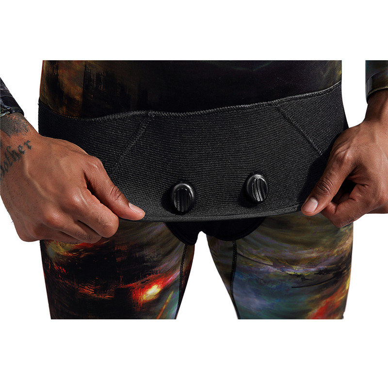 Traje de neopreno de camuflaje Seaskin Two Pieces Seaskin Two Pieces Camo Wetsuit