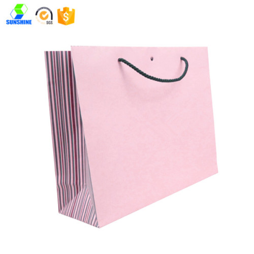 Bolsa de compras de papel cartón