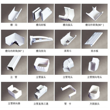 Cold Formed Steel Building Material Aluminum Downspout