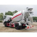 elf loaded automatic weighing concrete mixer truck