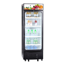 Upright Freezer Showcase Refrigerator for Commercial Beverage Display