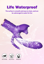 Dual Vibration Erotic Stimulator with Multiple Frequencies